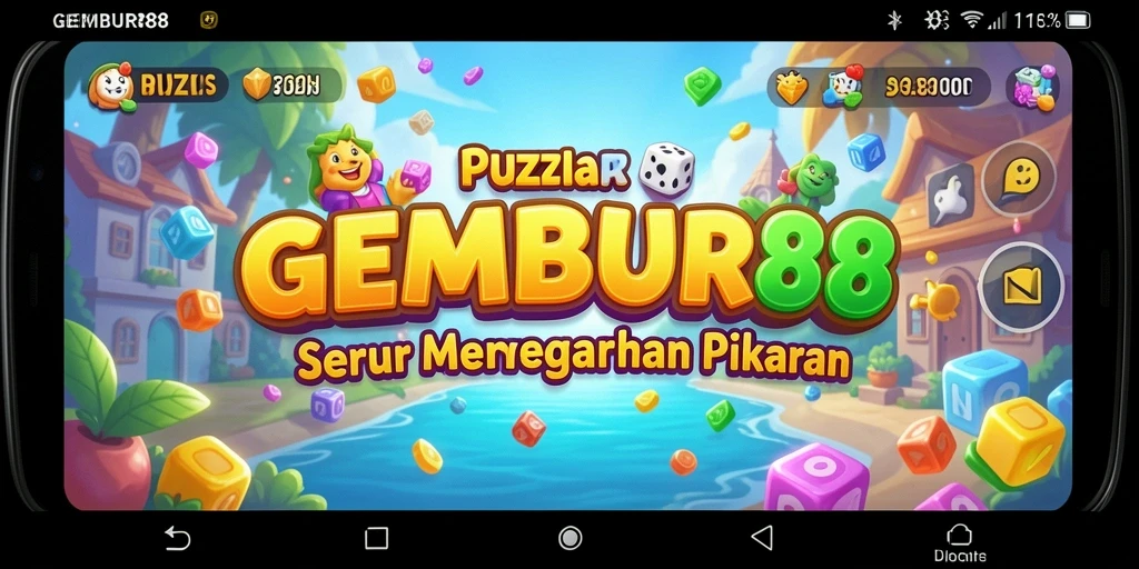 Tampilan gameplay seru dan penuh tantangan di GEMBUR88.