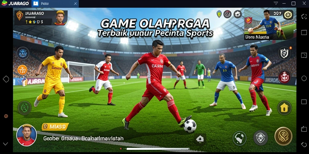 Tampilan gameplay JUARAGO yang dinamis dan seru.