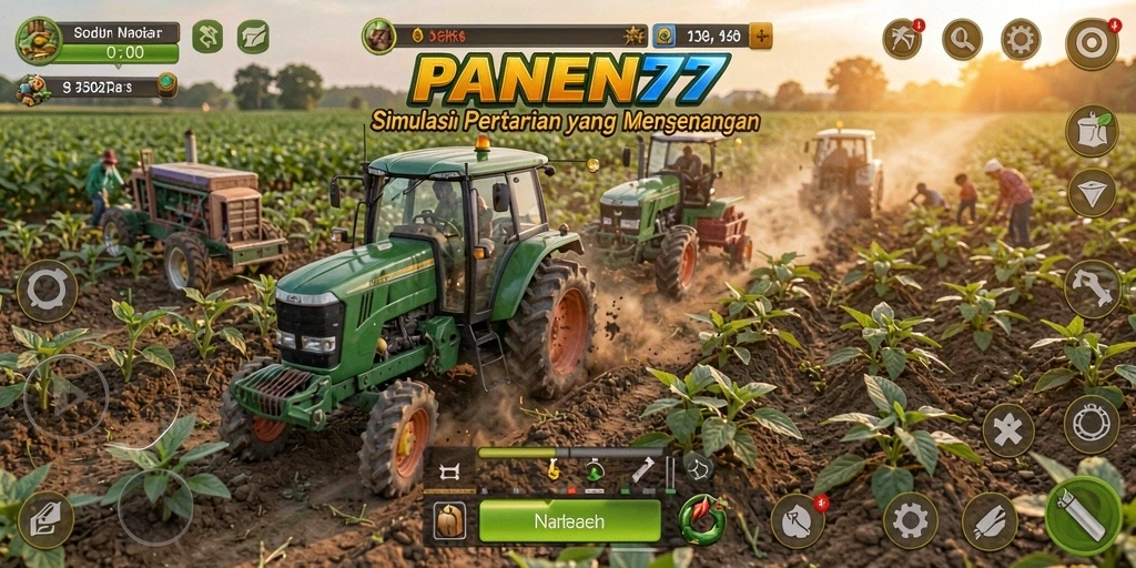 Tampilan gameplay PANEN77 yang menarik dan mendetail.