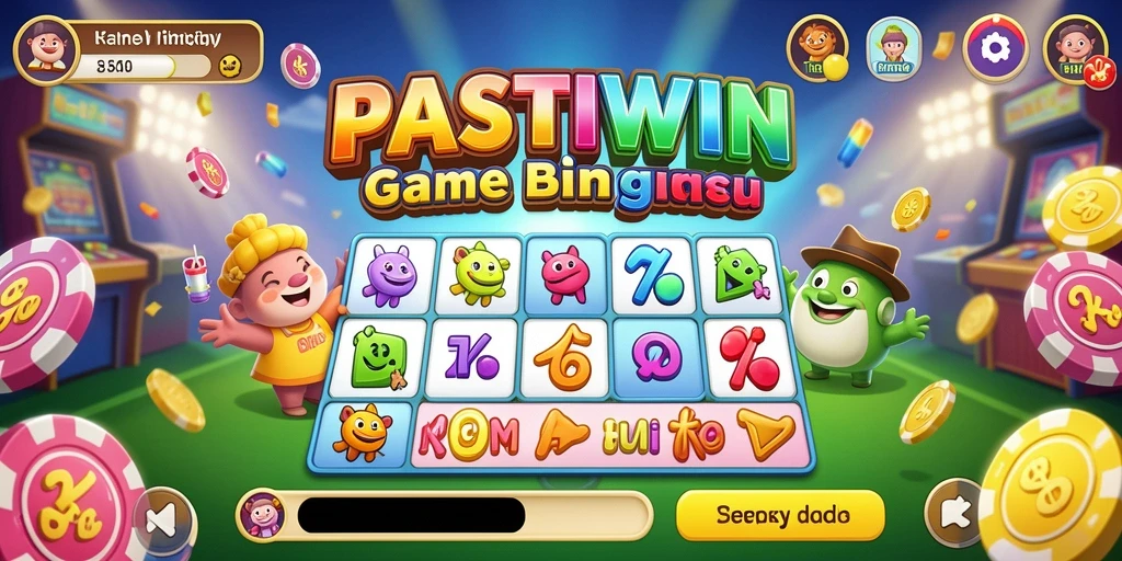 Tampilan gameplay menarik dan interaktif dari PASTIWIN.