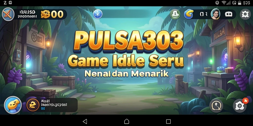 Tampilan menarik dari PULSA303 saat gameplay Idle.