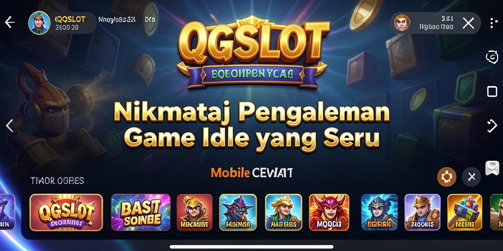 Tampilan gameplay QQSLOT yang menarik dan interaktif.