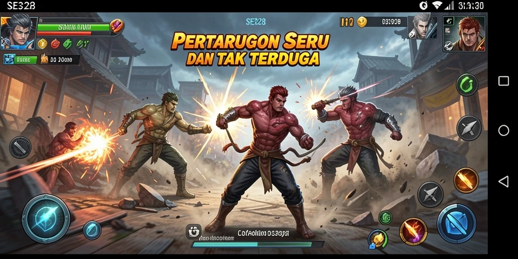 Gameplay SE328 yang menegangkan dan penuh aksi.
