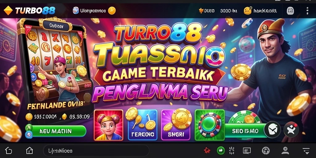 Tampilan screenshot TURBO88 menampilkan keseruan permainan Kasino.